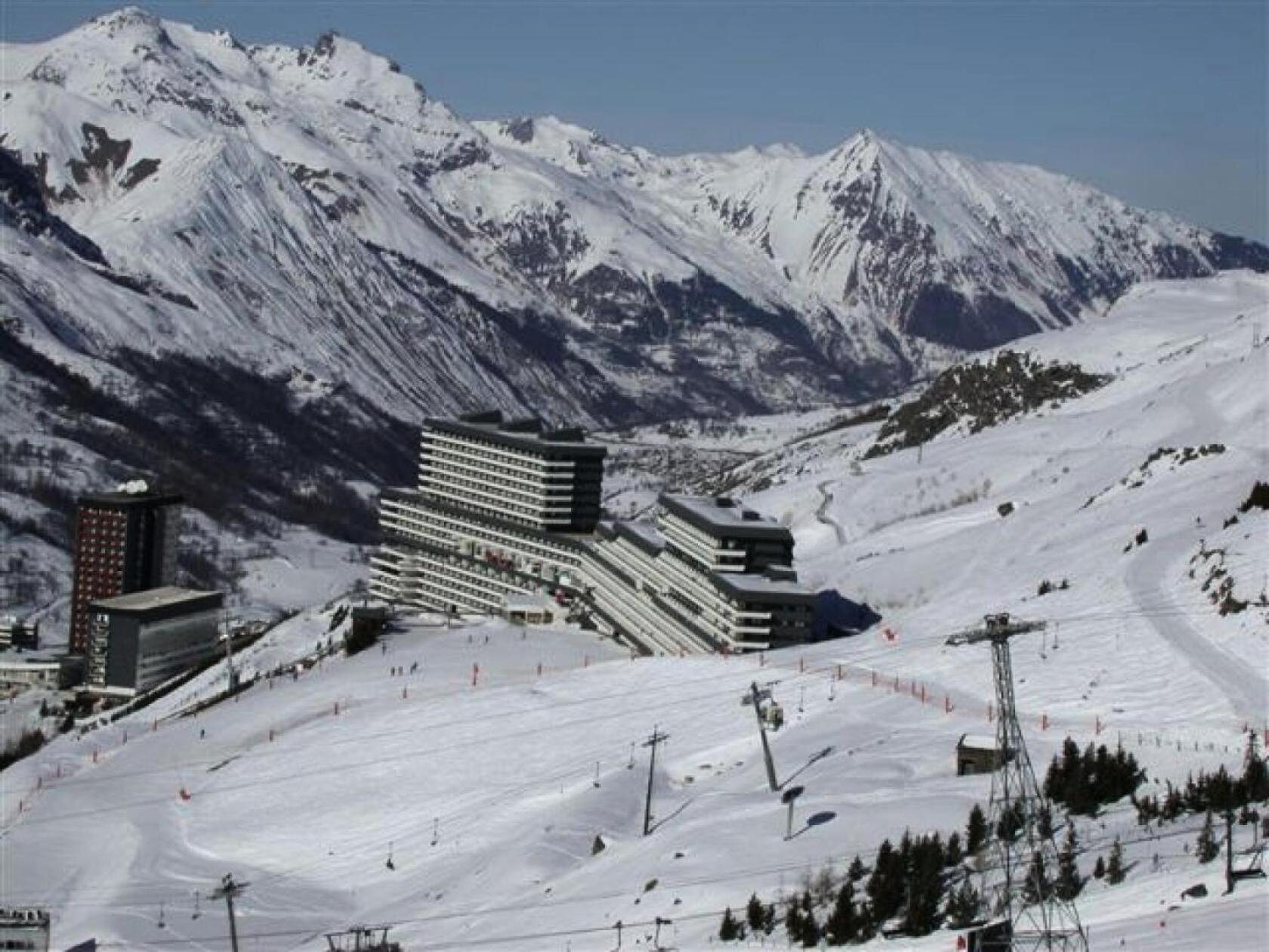 Residence Combes - Studio Aux Pieds Des Pistes Aux Menuires Avec Vue Panoramique Mae-3984 サン・マルタン・ド・ベルヴィル エクステリア 写真